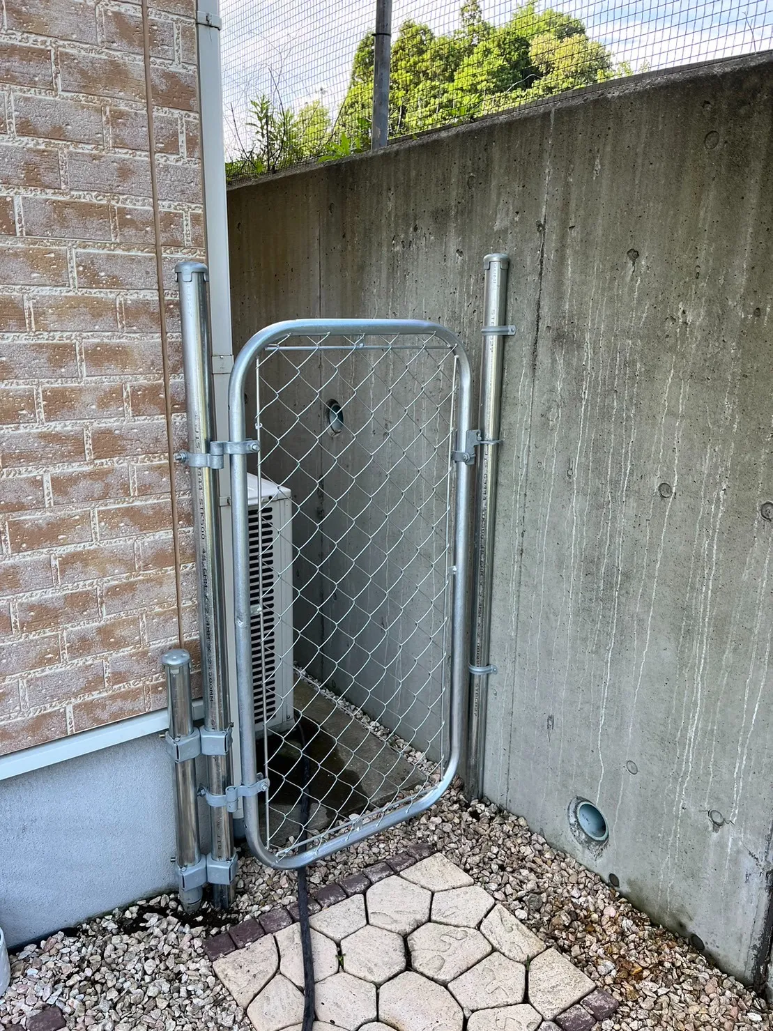 太田和アメリカンフェンス取付